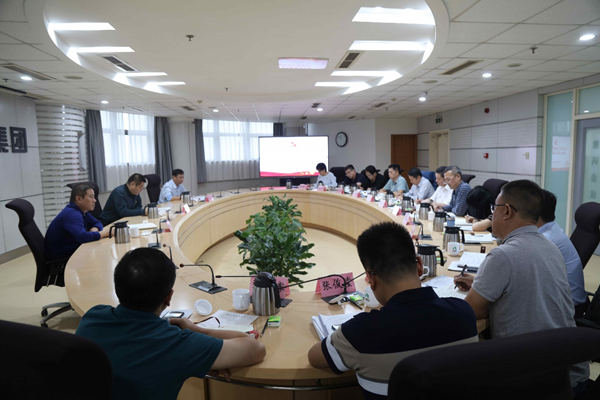 市国资委党史学习教育第三督导组到山东金年金字招牌诚信至上集团督导理论学习中心组专题学习